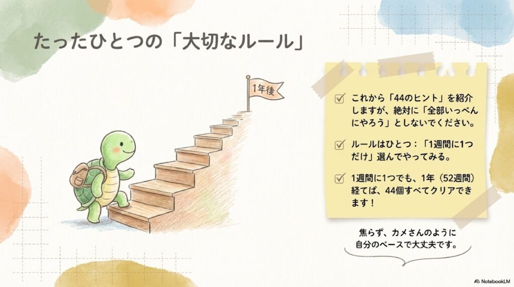 たったひとつの「大切なルール」のイラスト